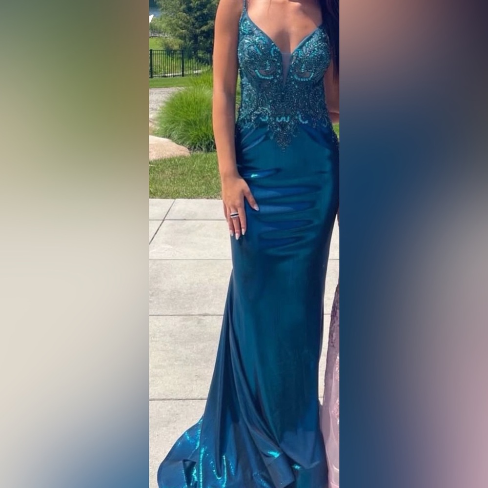 Teal Maxi Dress
